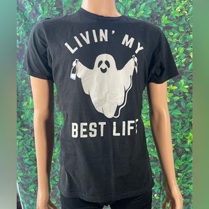 Ghost graphic “Livin’ My Best Life”